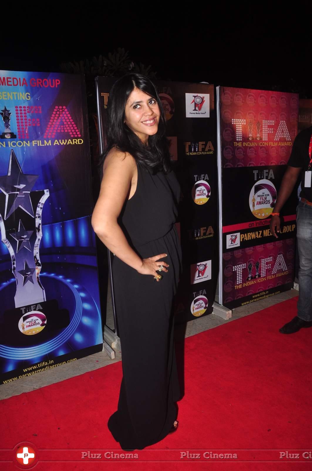 Gauhar Khan & Ekta Kapoor at TIFA Awards Stills | Picture 1130516