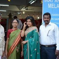 Sakshi Agarwal inaugurates Pochampally IKAT art Mela at Chennai