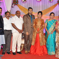 Celebs at Talasani Srinivas Yadav Daughter Reception Photos