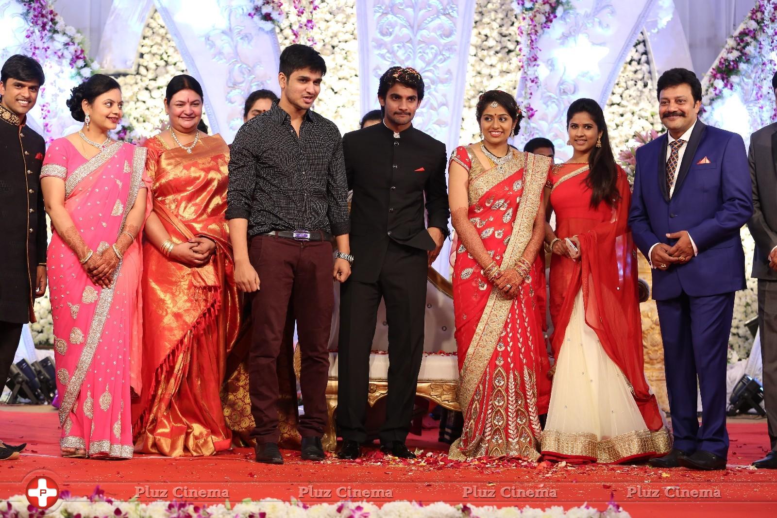 Aadi and Aruna Wedding Reception Stills | Picture 905293