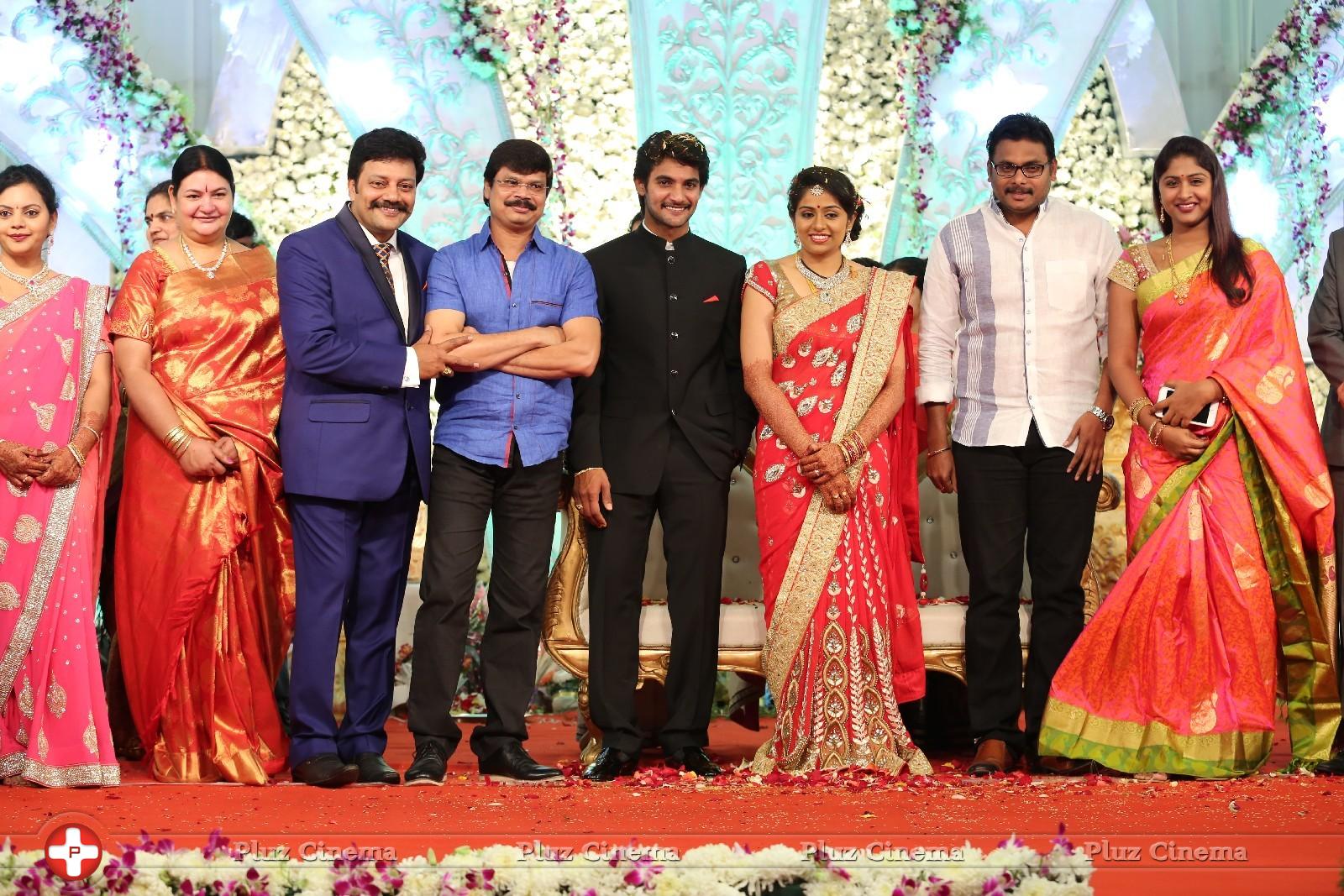 Aadi and Aruna Wedding Reception Stills | Picture 905300