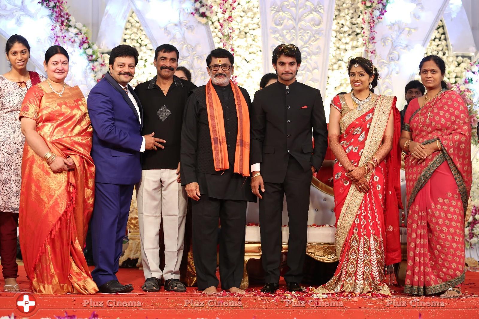 Aadi and Aruna Wedding Reception Stills | Picture 905316