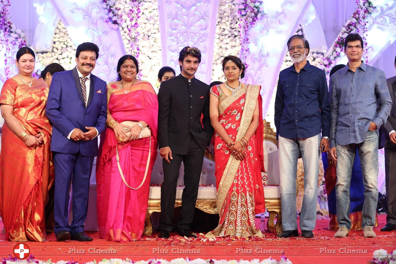 Aadi and Aruna Wedding Reception Stills | Picture 905321