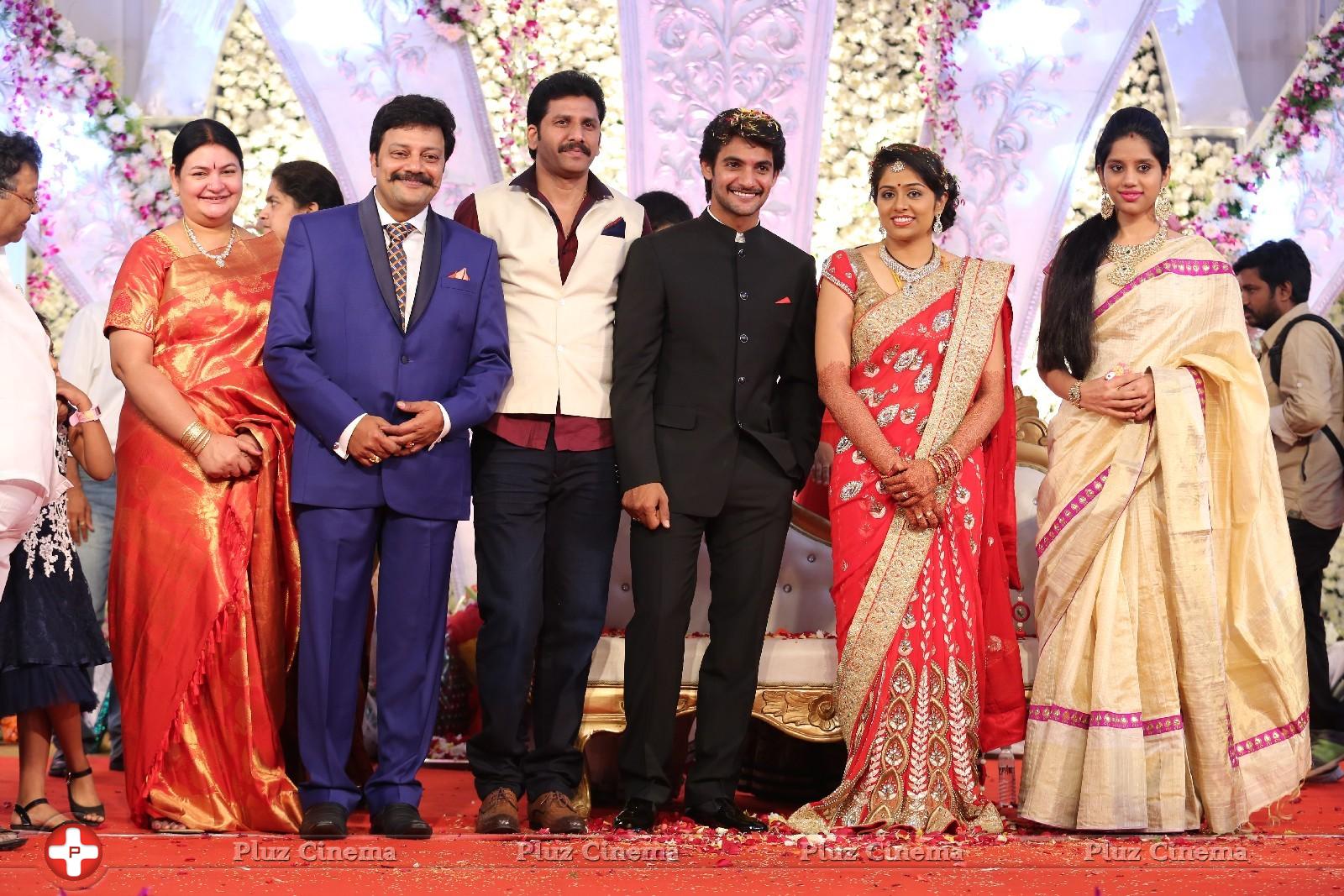 Aadi and Aruna Wedding Reception Stills | Picture 905323