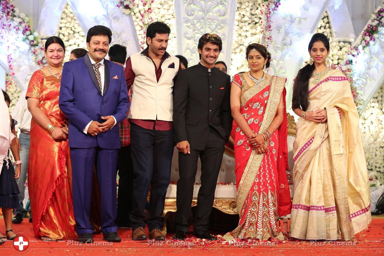 Aadi and Aruna Wedding Reception Stills | Picture 905324