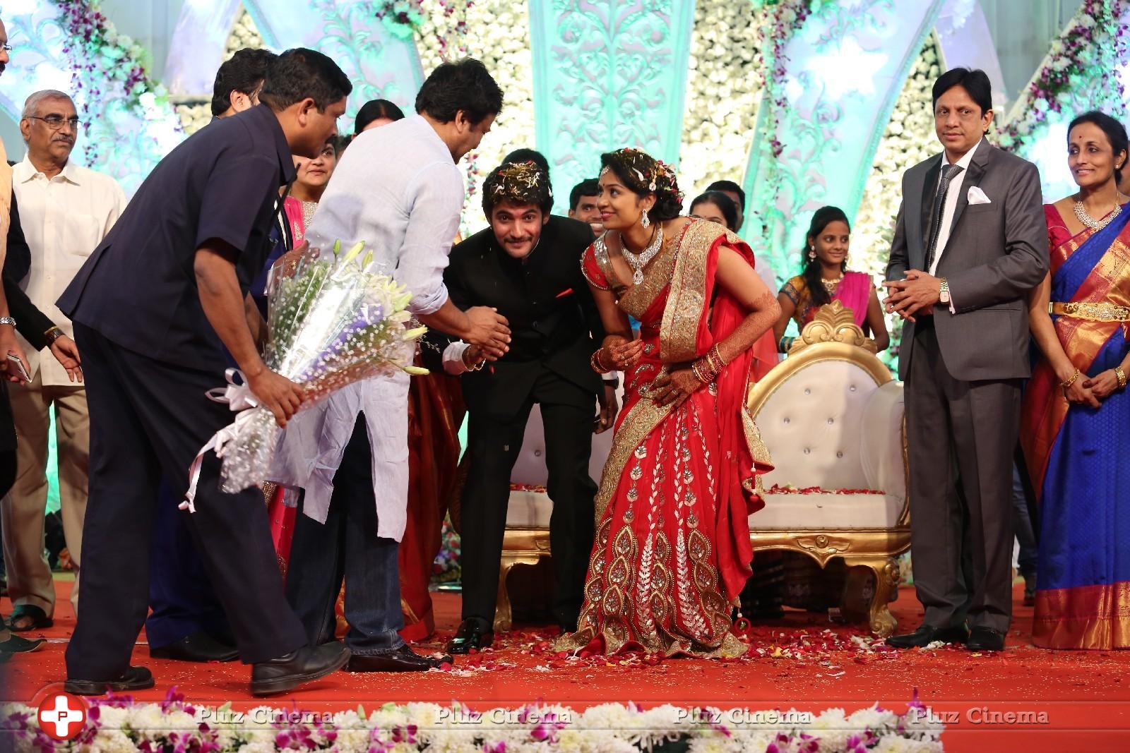 Aadi and Aruna Wedding Reception Stills | Picture 905331