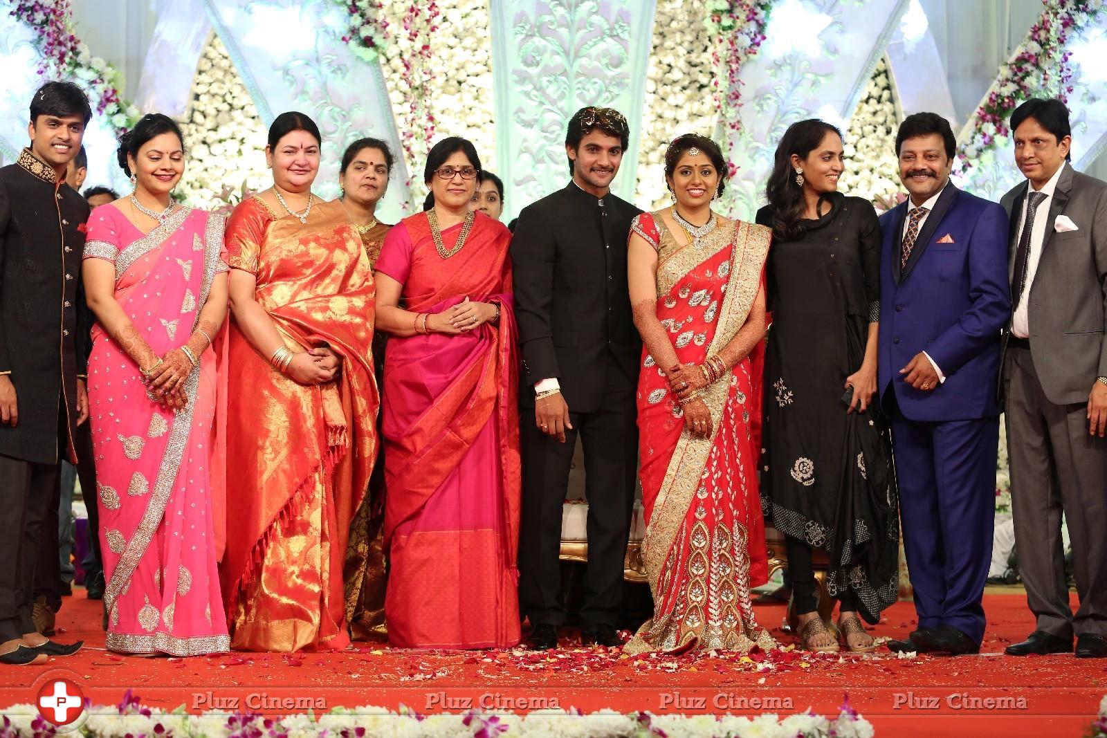 Aadi and Aruna Wedding Reception Stills | Picture 905345