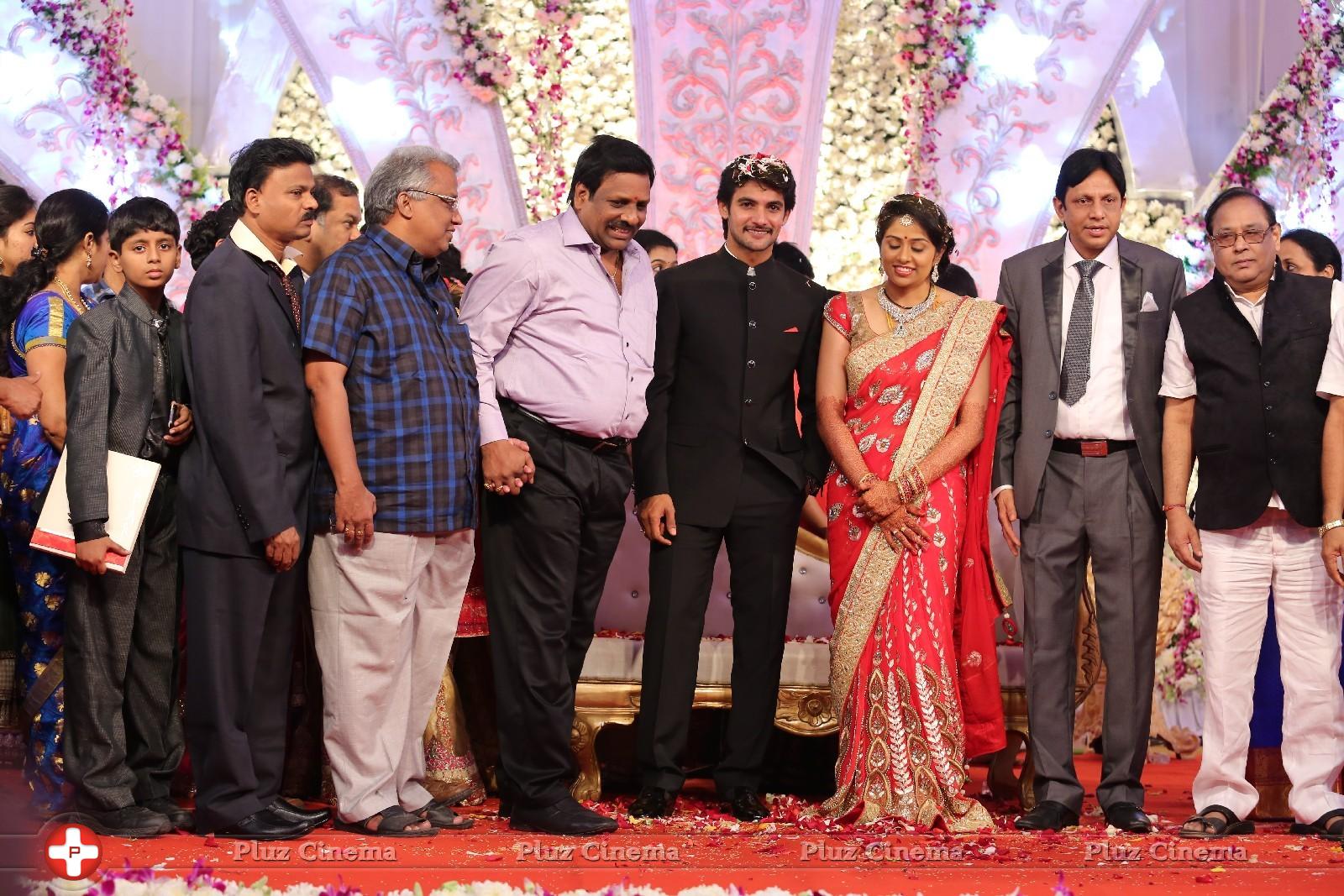 Aadi and Aruna Wedding Reception Stills | Picture 905349