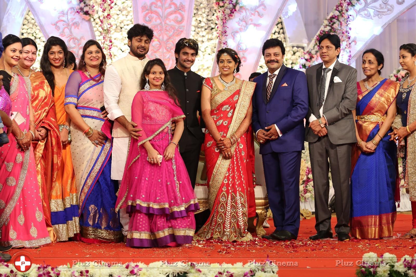 Aadi and Aruna Wedding Reception Stills | Picture 905366