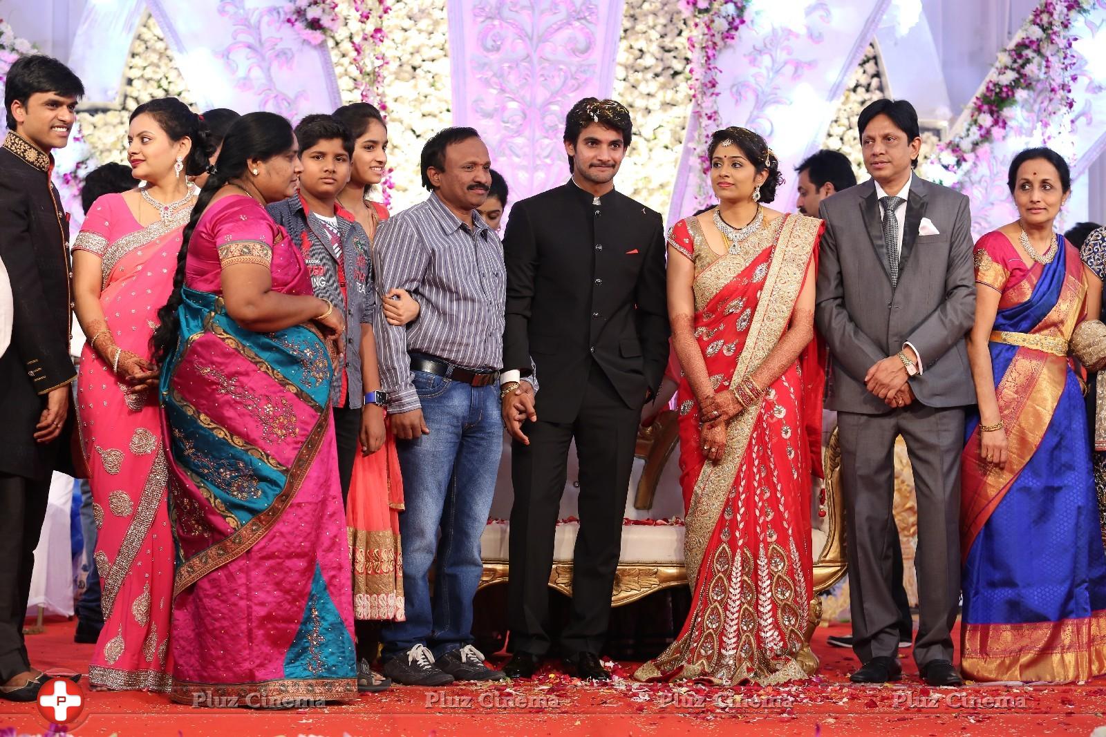 Aadi and Aruna Wedding Reception Stills | Picture 905372