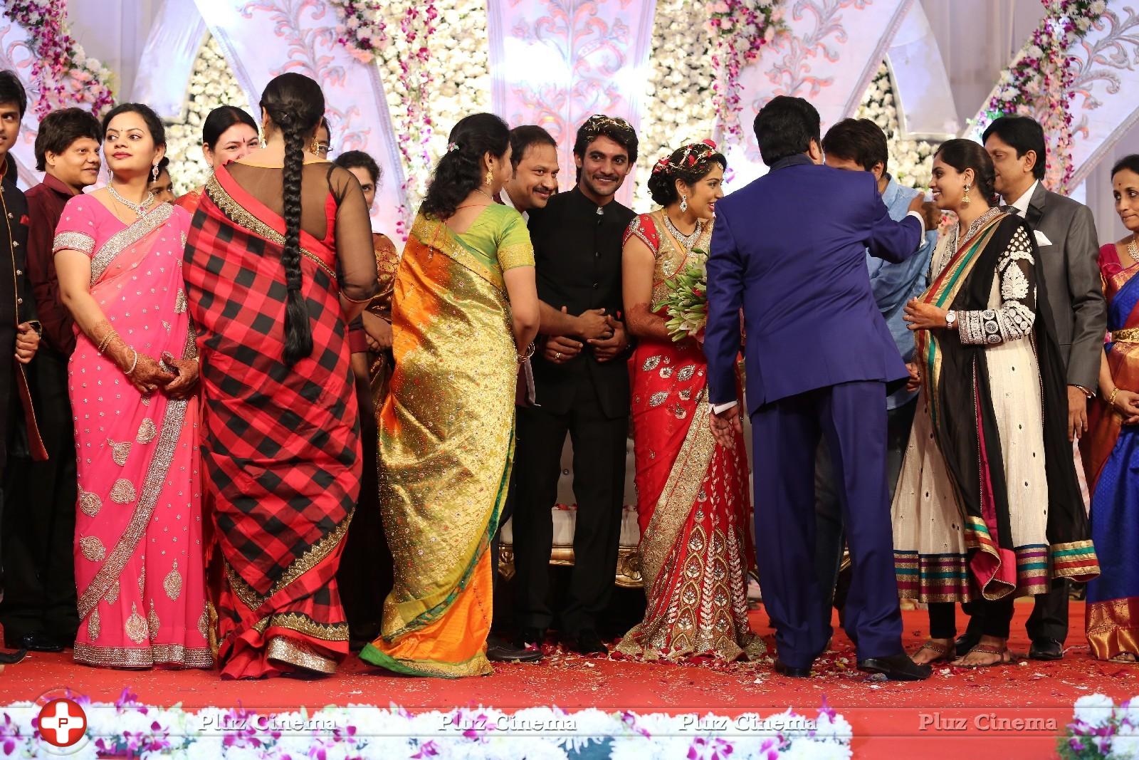 Aadi and Aruna Wedding Reception Stills | Picture 905377