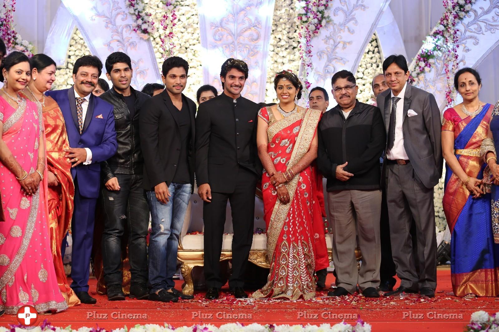 Aadi and Aruna Wedding Reception Stills | Picture 905382