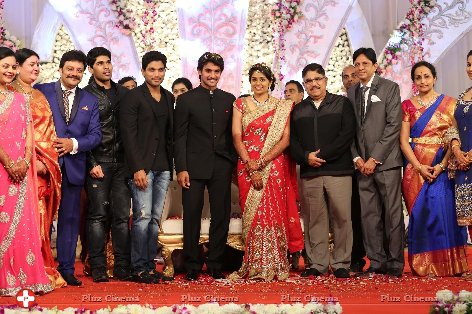 Aadi and Aruna Wedding Reception Stills | Picture 905385