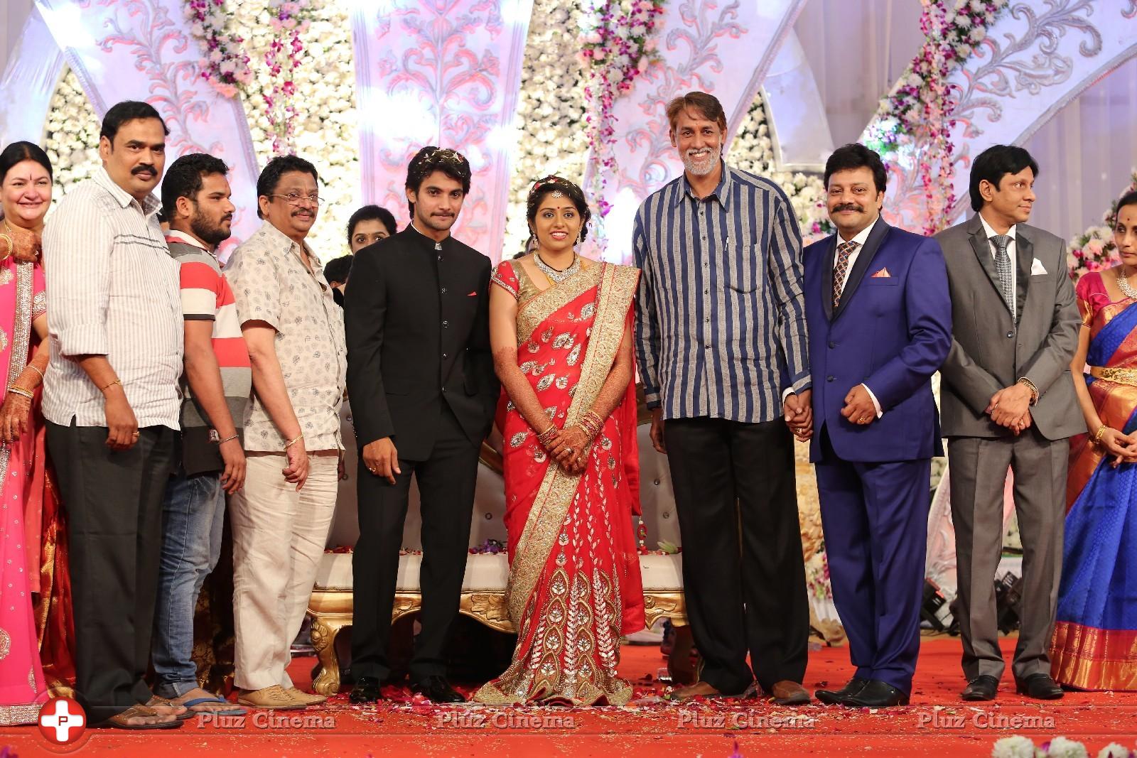 Aadi and Aruna Wedding Reception Stills | Picture 905387