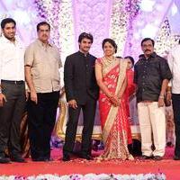 Aadi and Aruna Wedding Reception Stills