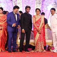 Aadi and Aruna Wedding Reception Stills