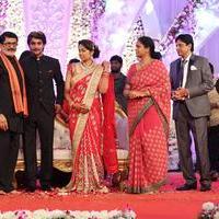 Aadi and Aruna Wedding Reception Stills