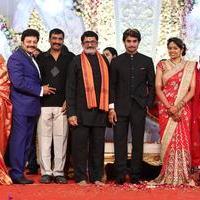 Aadi and Aruna Wedding Reception Stills