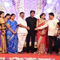 Aadi and Aruna Wedding Reception Stills