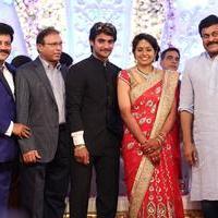 Aadi and Aruna Wedding Reception Stills