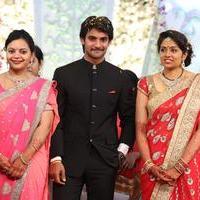 Aadi and Aruna Wedding Reception Stills