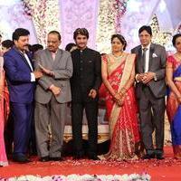 Aadi and Aruna Wedding Reception Stills