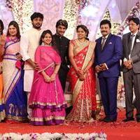 Aadi and Aruna Wedding Reception Stills