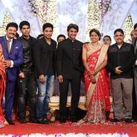 Aadi and Aruna Wedding Reception Stills | Picture 905381