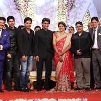 Aadi and Aruna Wedding Reception Stills | Picture 905382