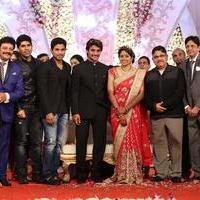 Aadi and Aruna Wedding Reception Stills | Picture 905383