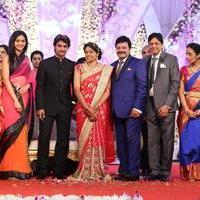 Aadi and Aruna Wedding Reception Stills | Picture 905392