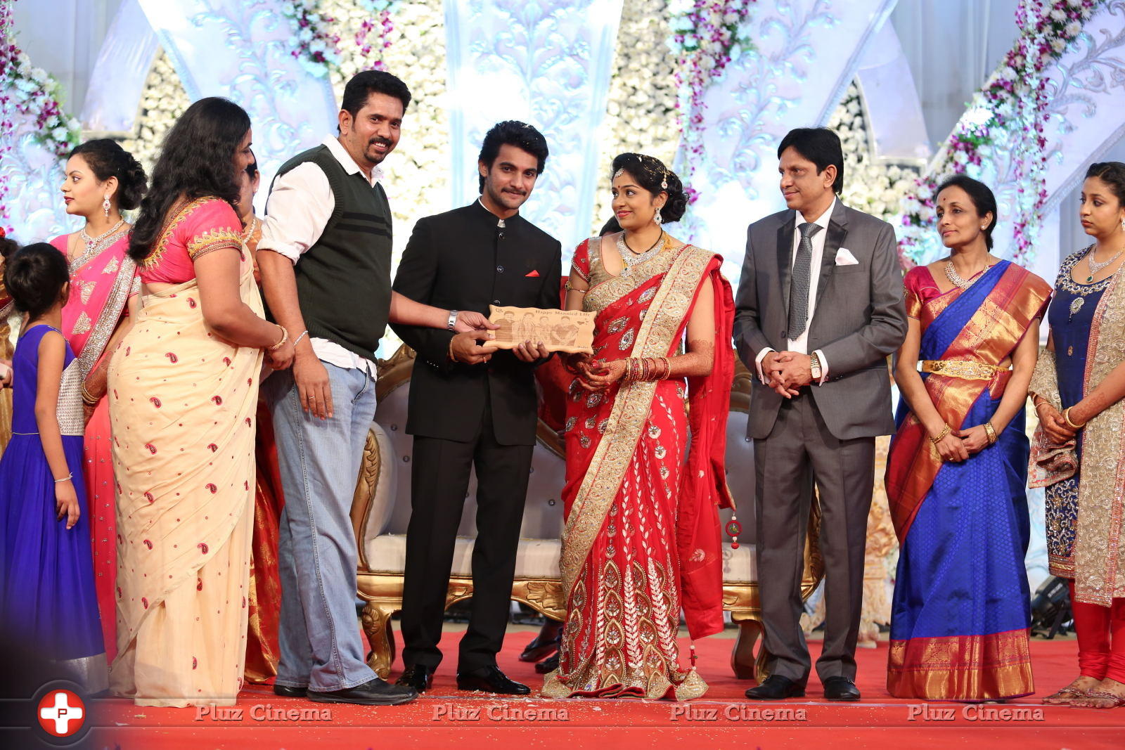 Aadi and Aruna Wedding Reception Stills | Picture 905030