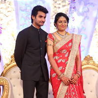 Aadi and Aruna Wedding Reception Stills | Picture 905037