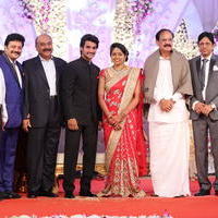 Aadi and Aruna Wedding Reception Stills | Picture 905047