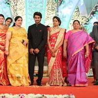 Aadi and Aruna Wedding Reception Stills | Picture 905098