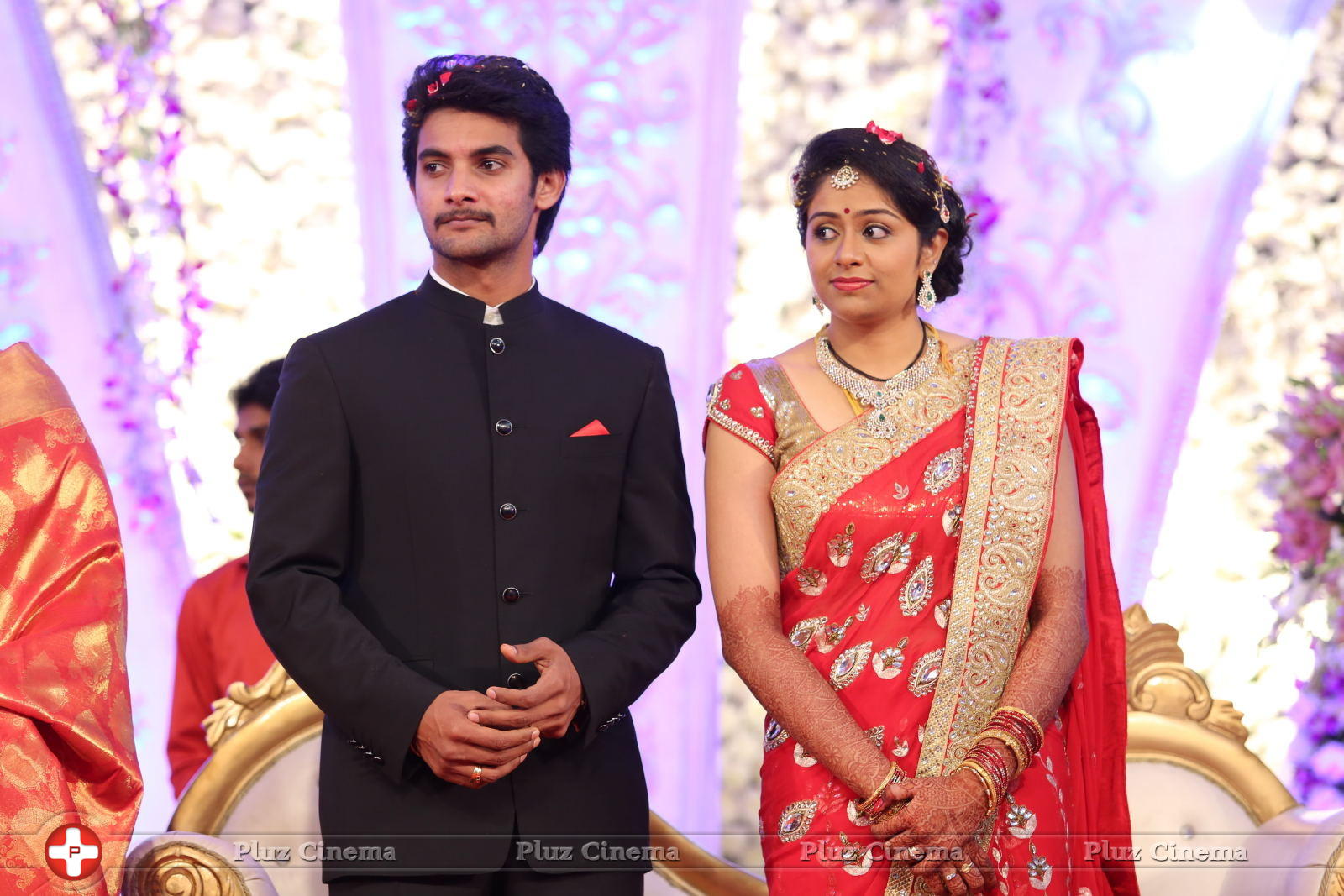 Aadi and Aruna Wedding Reception Stills | Picture 905151