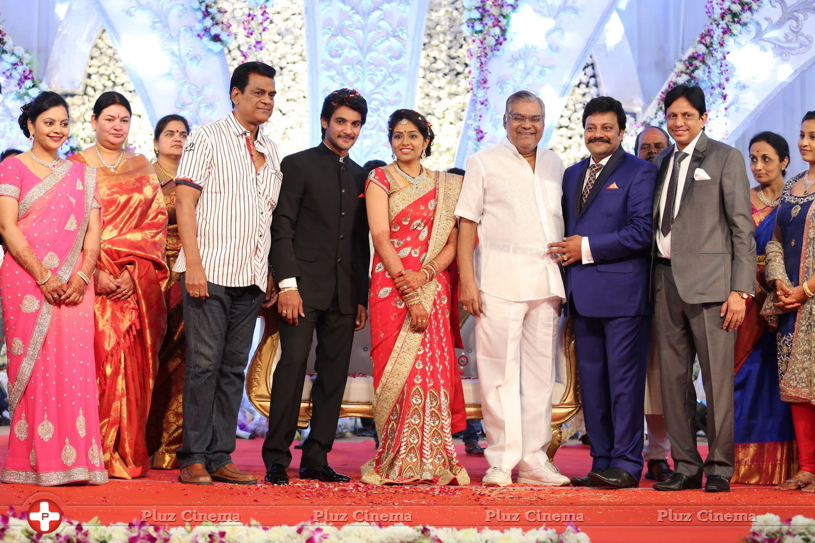 Aadi and Aruna Wedding Reception Stills | Picture 905177