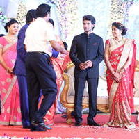 Aadi and Aruna Wedding Reception Stills | Picture 905155