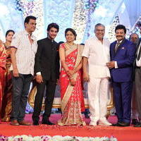 Aadi and Aruna Wedding Reception Stills | Picture 905176