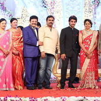 Aadi and Aruna Wedding Reception Stills | Picture 905239