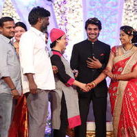 Aadi and Aruna Wedding Reception Stills | Picture 905241