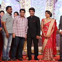 Aadi and Aruna Wedding Reception Stills | Picture 905244