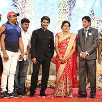 Aadi and Aruna Wedding Reception Stills | Picture 905246