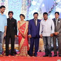 Aadi and Aruna Wedding Reception Stills | Picture 905278