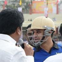 Nikhil Siddhartha - Tollywood Cricket Match in Vijayawada Photos