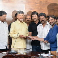 TCA and Sri Mitra donate Cheque to CM Photos | Picture 910916