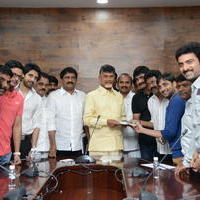 TCA and Sri Mitra donate Cheque to CM Photos | Picture 910924