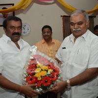 Tollywood Celebrities Meet Telugu Cinematography Minister Talasani Srinivas Yadav Stills | Picture 921863