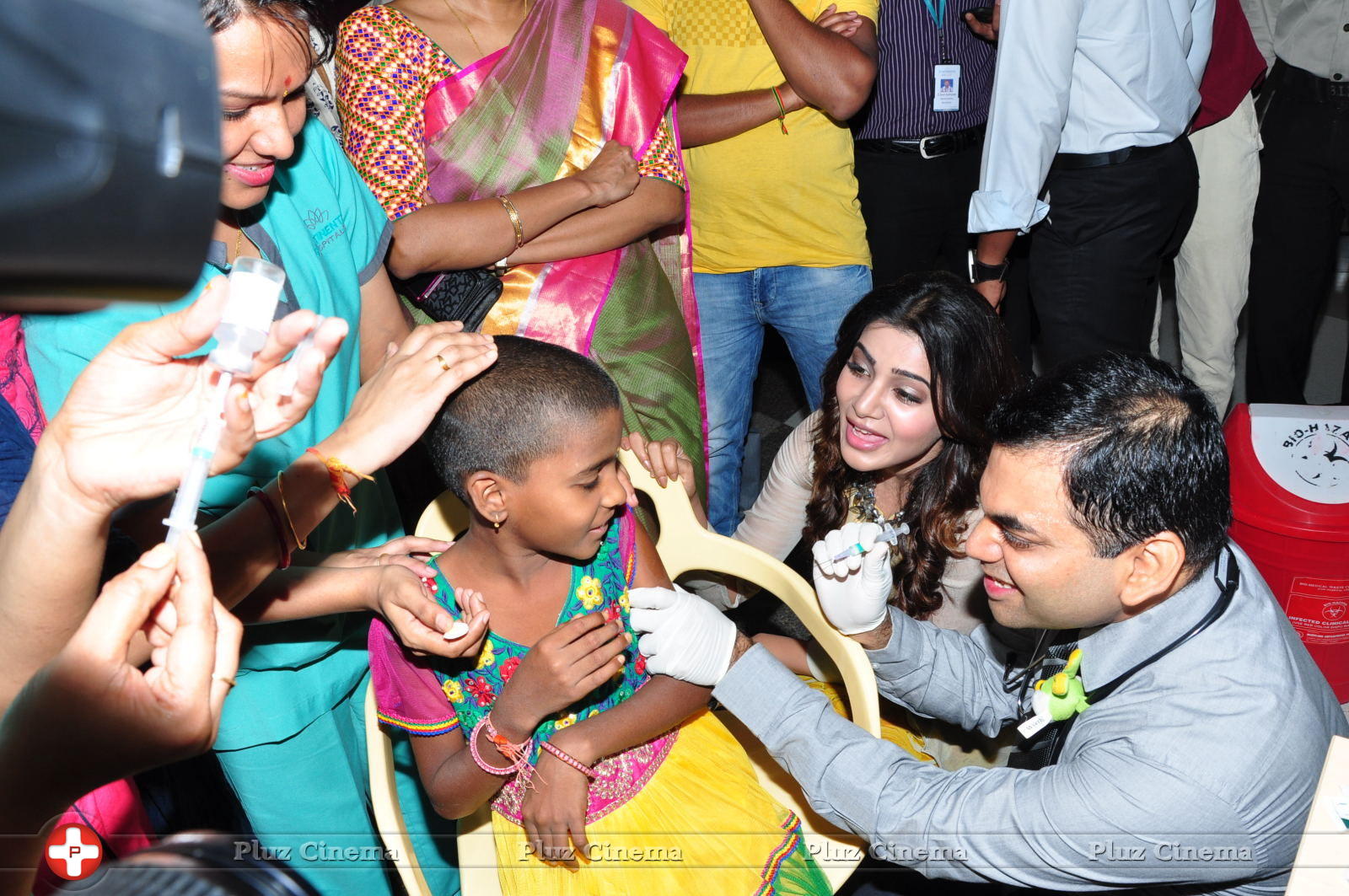 Samantha at Hepatitis B vaccination Camp for Children At Continental Hospitals Stills | Picture 843564