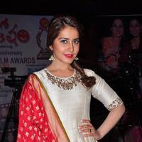 Rashi Khanna at Santosham Awards Curtain Raiser Press Meet Photos | Picture 1086452